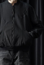 画像をギャラリービューアに読み込む, Professor.E EMBROIDERED ZIPPER JACKET (BLACK)