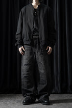 画像をギャラリービューアに読み込む, Professor.E EMBROIDERED ZIPPER JACKET (BLACK)