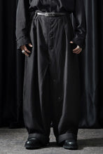 画像をギャラリービューアに読み込む, Professor.E BUTTON DRAFT PANTS (BLACK)