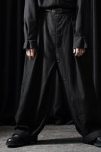 画像をギャラリービューアに読み込む, Professor.E BUTTON DRAFT PANTS (BLACK)