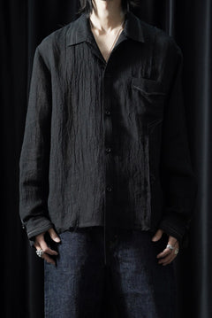 画像をギャラリービューアに読み込む, Professor.E POPLIN SHIRT (BLACK)