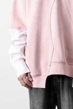 画像をギャラリービューアに読み込む, Feng Chen Wang MULTIPLE PANELLED SWEATER (PINK)