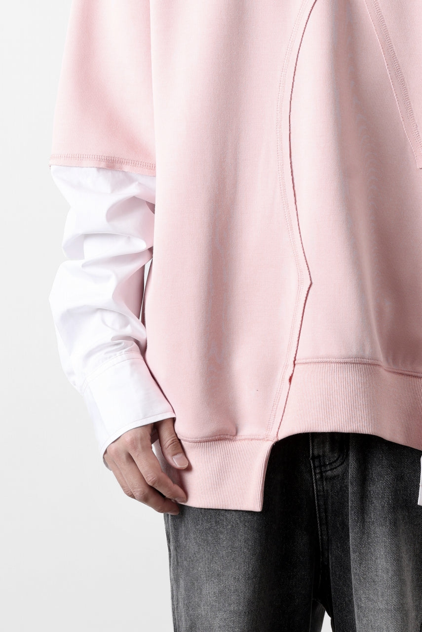 Feng Chen Wang MULTIPLE PANELLED SWEATER (PINK)