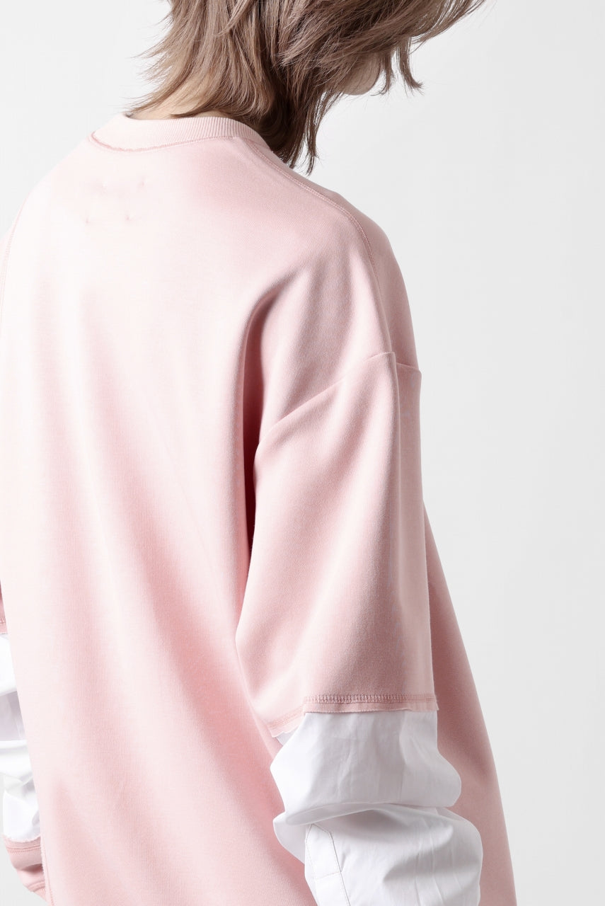 Feng Chen Wang MULTIPLE PANELLED SWEATER (PINK)