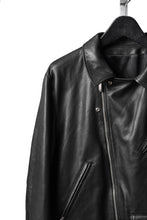 画像をギャラリービューアに読み込む, PORTER CLASSIC PC RIDERS JACKET W / LOVE &amp; PEACE SILVER (BLACK)