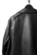 画像をギャラリービューアに読み込む, PORTER CLASSIC PC RIDERS JACKET W / LOVE &amp; PEACE SILVER (BLACK)