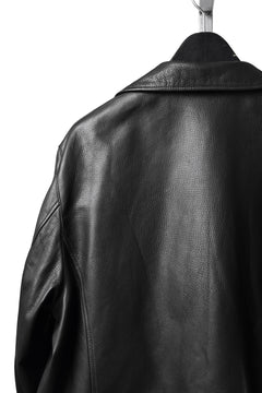 画像をギャラリービューアに読み込む, PORTER CLASSIC PC RIDERS JACKET W / LOVE &amp; PEACE SILVER (BLACK)