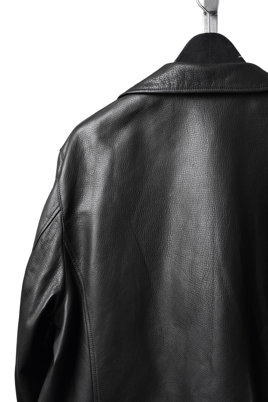 画像をギャラリービューアに読み込む, PORTER CLASSIC PC RIDERS JACKET W / LOVE &amp; PEACE SILVER (BLACK)