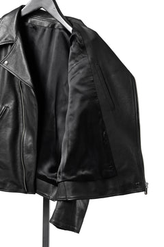 画像をギャラリービューアに読み込む, PORTER CLASSIC PC RIDERS JACKET W / LOVE &amp; PEACE SILVER (BLACK)