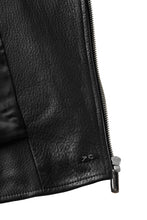 画像をギャラリービューアに読み込む, PORTER CLASSIC PC RIDERS JACKET W / LOVE &amp; PEACE SILVER (BLACK)