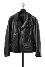画像をギャラリービューアに読み込む, PORTER CLASSIC PC RIDERS JACKET W / LOVE &amp; PEACE SILVER (BLACK)