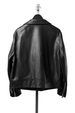 画像をギャラリービューアに読み込む, PORTER CLASSIC PC RIDERS JACKET W / LOVE &amp; PEACE SILVER (BLACK)