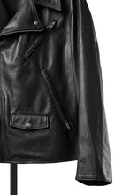 画像をギャラリービューアに読み込む, PORTER CLASSIC PC RIDERS JACKET W / LOVE &amp; PEACE SILVER (BLACK)