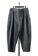 画像をギャラリービューアに読み込む, PORTER CLASSIC WHOLESALE EXCLUSIVE BEBOP PANTS / CLASSIC DENIM (GRAY)