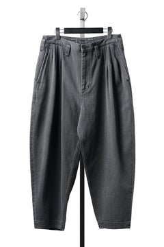 画像をギャラリービューアに読み込む, PORTER CLASSIC WHOLESALE EXCLUSIVE BEBOP PANTS / CLASSIC DENIM (GRAY)