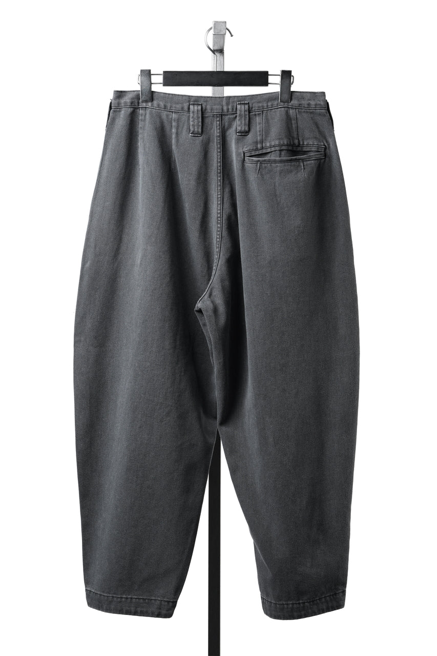 画像をギャラリービューアに読み込む, PORTER CLASSIC WHOLESALE EXCLUSIVE BEBOP PANTS / CLASSIC DENIM (GRAY)