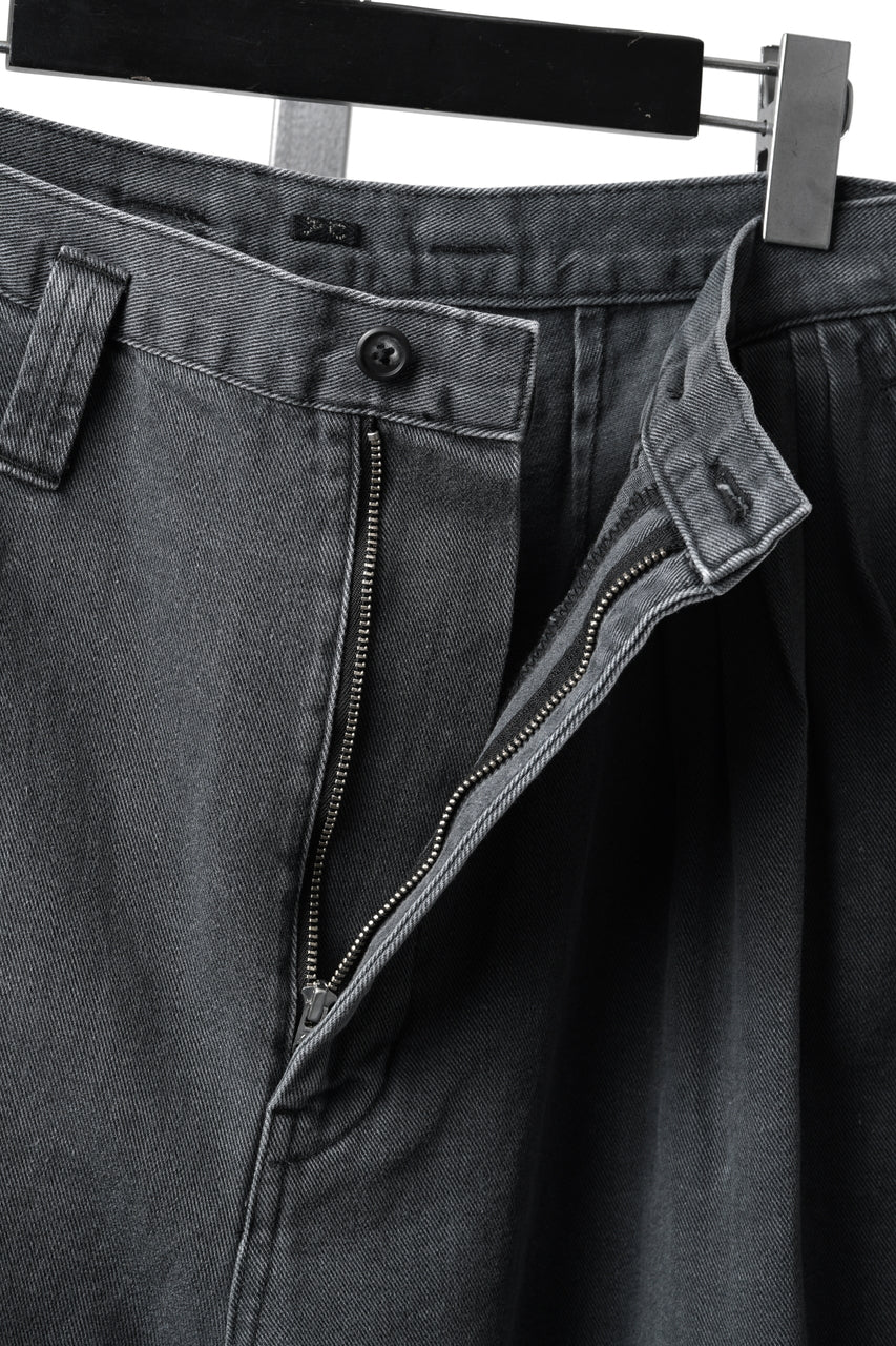 画像をギャラリービューアに読み込む, PORTER CLASSIC WHOLESALE EXCLUSIVE BEBOP PANTS / CLASSIC DENIM (GRAY)