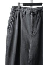 画像をギャラリービューアに読み込む, PORTER CLASSIC WHOLESALE EXCLUSIVE BEBOP PANTS / CLASSIC DENIM (GRAY)