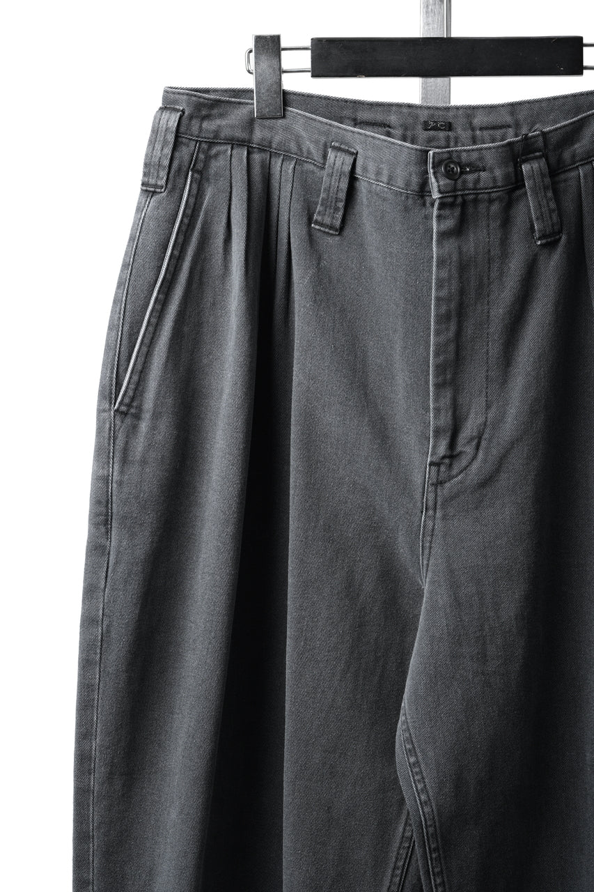 画像をギャラリービューアに読み込む, PORTER CLASSIC WHOLESALE EXCLUSIVE BEBOP PANTS / CLASSIC DENIM (GRAY)