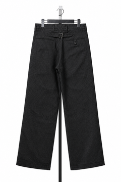 Load image into Gallery viewer, Professor.E E’TRIPED PANTS (BLACK)