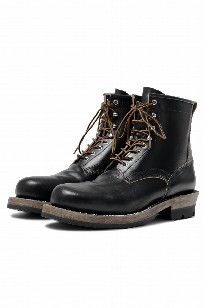 Portaille x LOOM exclusive DOUBLE STITCHED WELT WORKING BOOTS / HORWEEN CHROMEXCEL (BLACK)