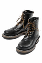 Load image into Gallery viewer, Portaille x LOOM exclusive DOUBLE STITCHED WELT WORKING BOOTS / HORWEEN CHROMEXCEL (BLACK)