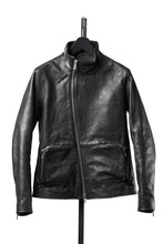 画像をギャラリービューアに読み込む, Portaille exclusive wp001 MOTO JACKET / ROMA SOFT TANNED LEATHER (BLACK)