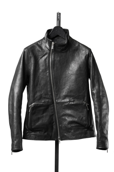 Portaille exclusive wp001 MOTO JACKET / ROMA SOFT TANNED LEATHER (BLACK)