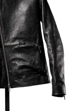 画像をギャラリービューアに読み込む, Portaille exclusive wp001 MOTO JACKET / ROMA SOFT TANNED LEATHER (BLACK)
