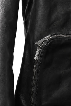 画像をギャラリービューアに読み込む, Portaille exclusive wp001 MOTO JACKET / ROMA SOFT TANNED LEATHER (BLACK)