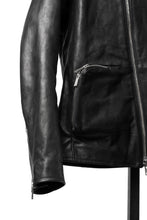 画像をギャラリービューアに読み込む, Portaille exclusive wp001 MOTO JACKET / ROMA SOFT TANNED LEATHER (BLACK)