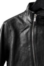 画像をギャラリービューアに読み込む, Portaille exclusive wp001 MOTO JACKET / ROMA SOFT TANNED LEATHER (BLACK)