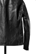 画像をギャラリービューアに読み込む, Portaille exclusive wp001 MOTO JACKET / ROMA SOFT TANNED LEATHER (BLACK)