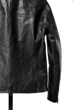 画像をギャラリービューアに読み込む, Portaille exclusive wp001 MOTO JACKET / ROMA SOFT TANNED LEATHER (BLACK)