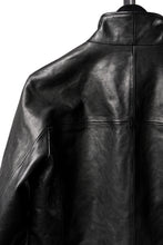 画像をギャラリービューアに読み込む, Portaille exclusive wp001 MOTO JACKET / ROMA SOFT TANNED LEATHER (BLACK)