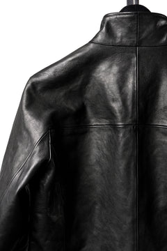 画像をギャラリービューアに読み込む, Portaille exclusive wp001 MOTO JACKET / ROMA SOFT TANNED LEATHER (BLACK)