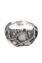 画像をギャラリービューアに読み込む, Node by KUDO SHUJI R-111 EIKO SQUARE - STERLING SILVER RING