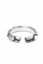 画像をギャラリービューアに読み込む, Node by KUDO SHUJI R-114 CRACKS - STERLING SILVER RING