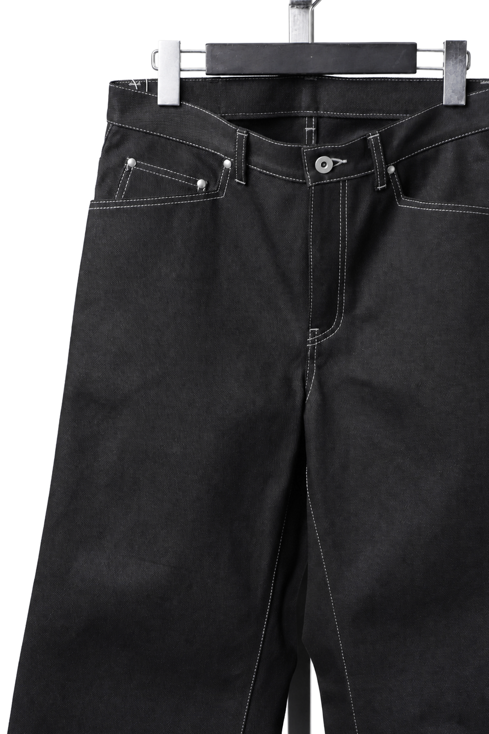 Load image into Gallery viewer, LITTLEBIG Raw Denim Pants (BLACK)