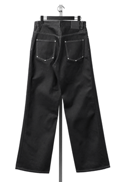 Load image into Gallery viewer, LITTLEBIG Raw Denim Pants (BLACK)
