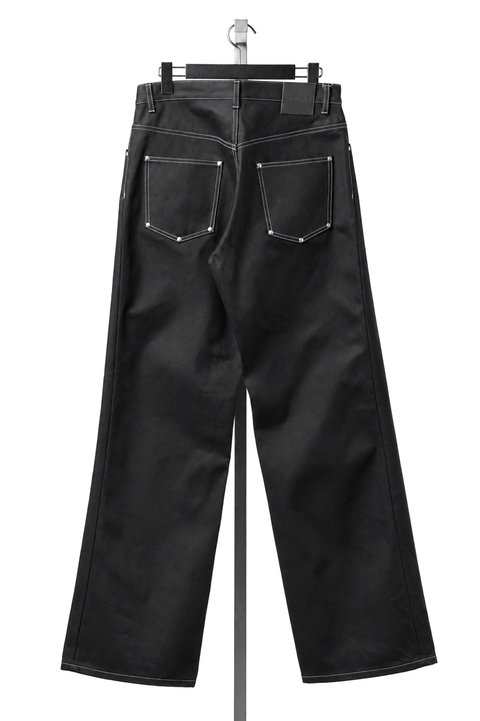 Load image into Gallery viewer, LITTLEBIG Raw Denim Pants (BLACK)