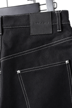 Load image into Gallery viewer, LITTLEBIG Raw Denim Pants (BLACK)