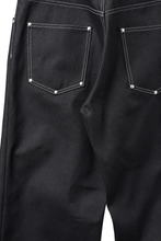 Load image into Gallery viewer, LITTLEBIG Raw Denim Pants (BLACK)
