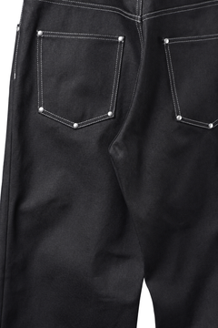 Load image into Gallery viewer, LITTLEBIG Raw Denim Pants (BLACK)