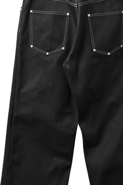 Load image into Gallery viewer, LITTLEBIG Raw Denim Pants (BLACK)