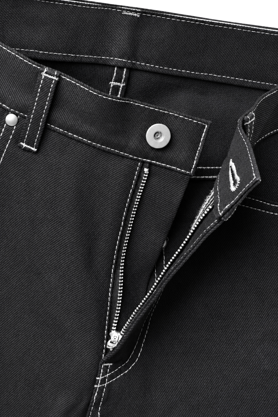 Load image into Gallery viewer, LITTLEBIG Raw Denim Pants (BLACK)