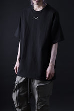 画像をギャラリービューアに読み込む, READYMADE SMILE &amp; LOGO SHORT SLEEVE T-SHIRT (BLACK)