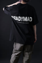 画像をギャラリービューアに読み込む, READYMADE SMILE &amp; LOGO SHORT SLEEVE T-SHIRT (BLACK)