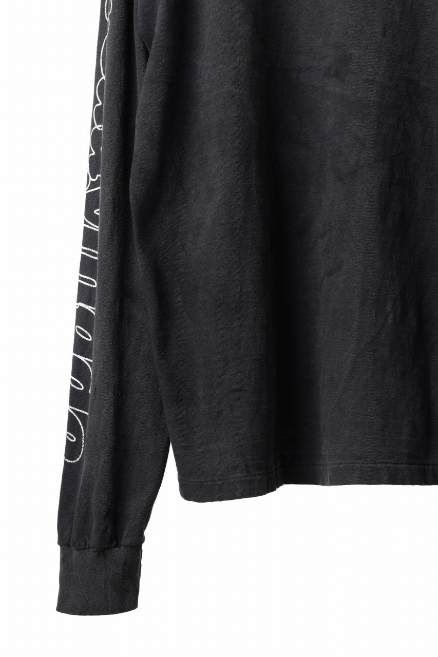 READYMADE L/S T-SHIRT DESTRUCTION (BLACK)