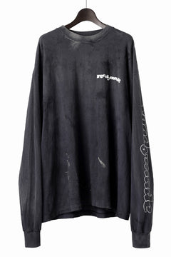 画像をギャラリービューアに読み込む, READYMADE L/S T-SHIRT DESTRUCTION (BLACK)